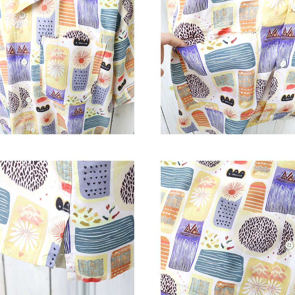 ENGINEERED GARMENTS : Camp Shirt-Tencel Jamaican Print