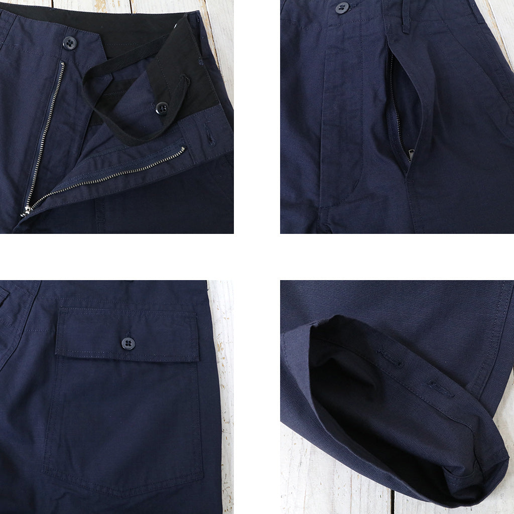 ENGINEERED GARMENTS : Fatigue Pant-Cotton Ripstop (Dk.Navy)