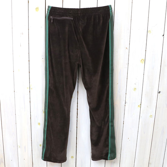 Needles : Narrow Track Pant-C/Pe Velour (Brown)