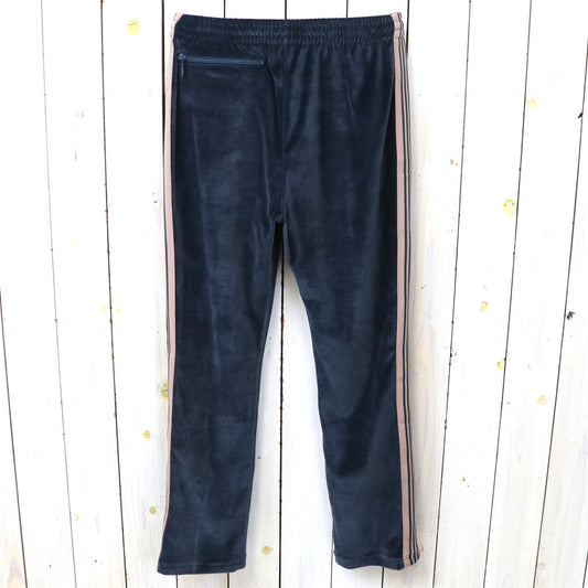 Needles : Narrow Track Pant-C/Pe Velour (Steel Blue)
