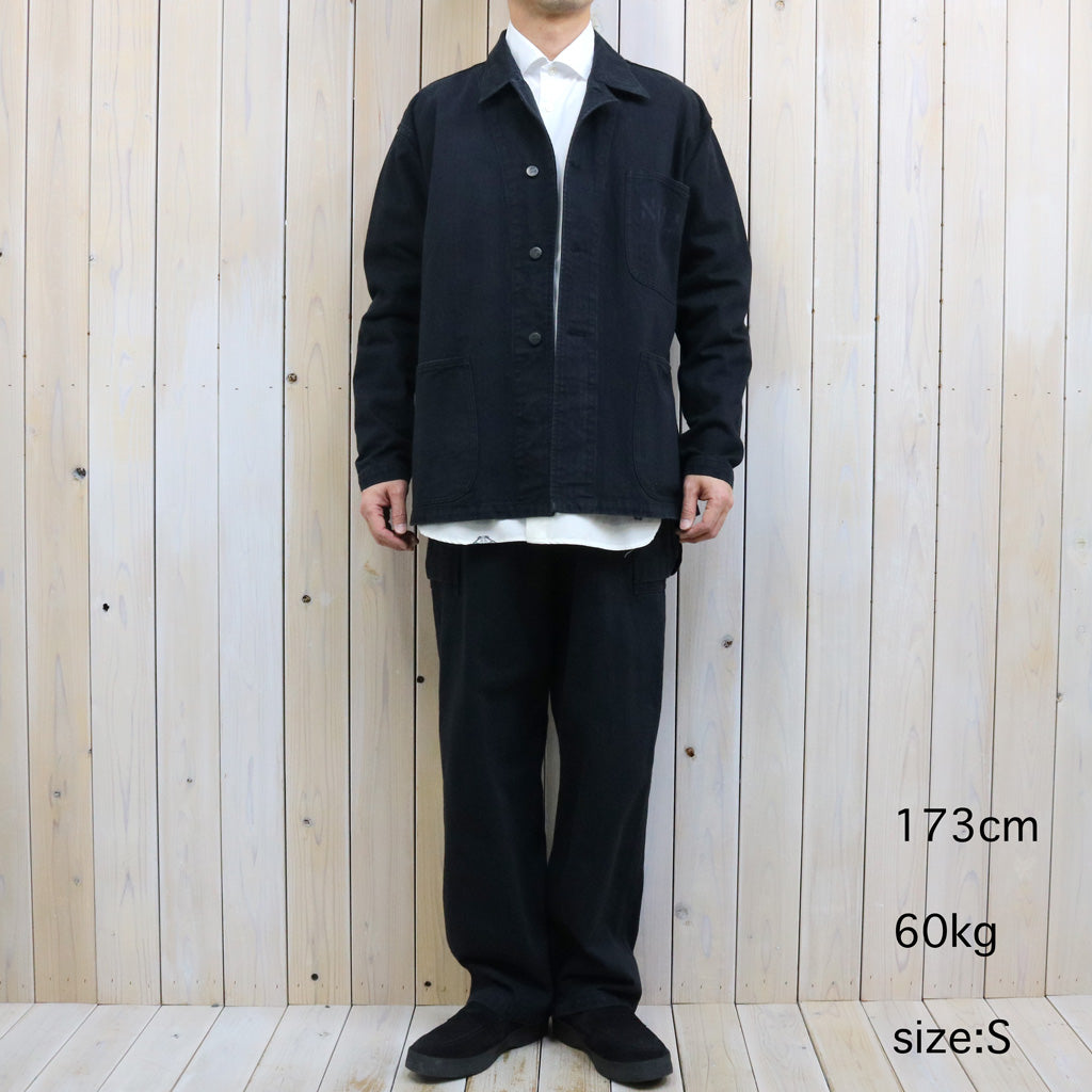 【SALE40%OFF】Needles : String Field Pant-Cotton Herringbone (Black)