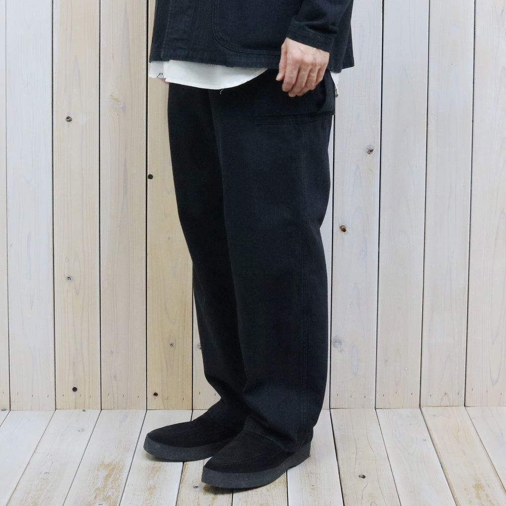 【SALE40%OFF】Needles : String Field Pant-Cotton Herringbone (Black)