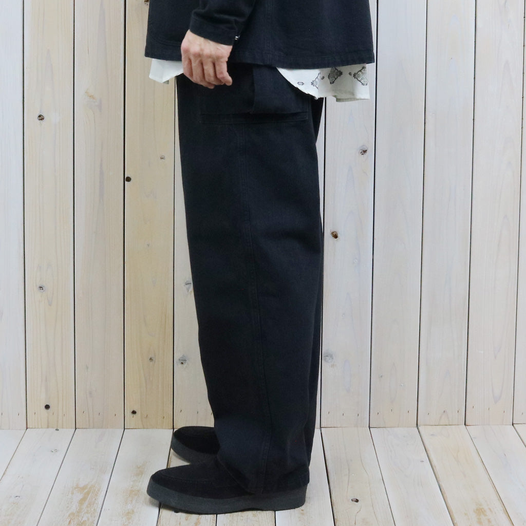 【SALE40%OFF】Needles : String Field Pant-Cotton Herringbone (Black)