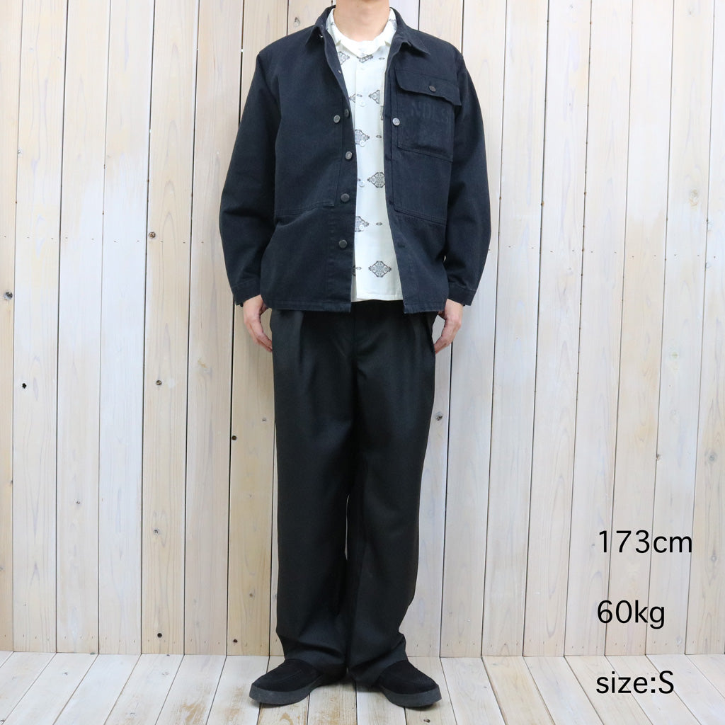 【SALE40%OFF】Needles : P-44 Jacket-Cotton Herringbone (Black)