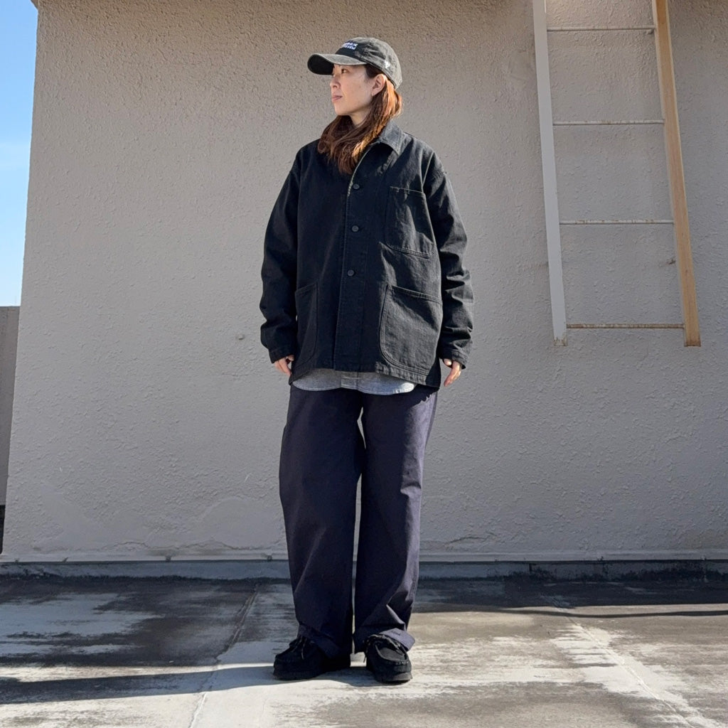 Needles : N-3 Jacket-Cotton Herringbone (Black)