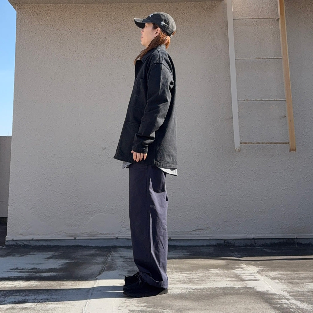 【SALE40%OFF】Needles : N-3 Jacket-Cotton Herringbone (Black)