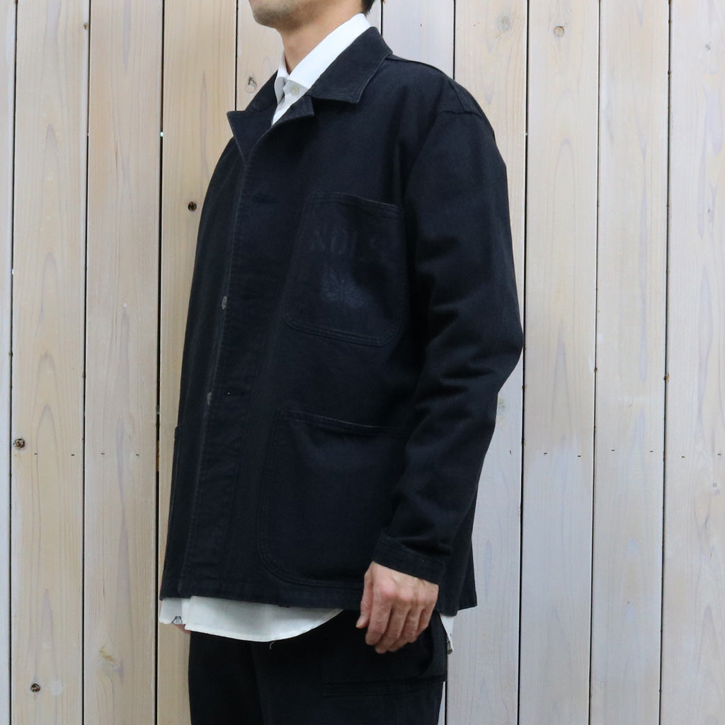 【SALE40%OFF】Needles : N-3 Jacket-Cotton Herringbone (Black)