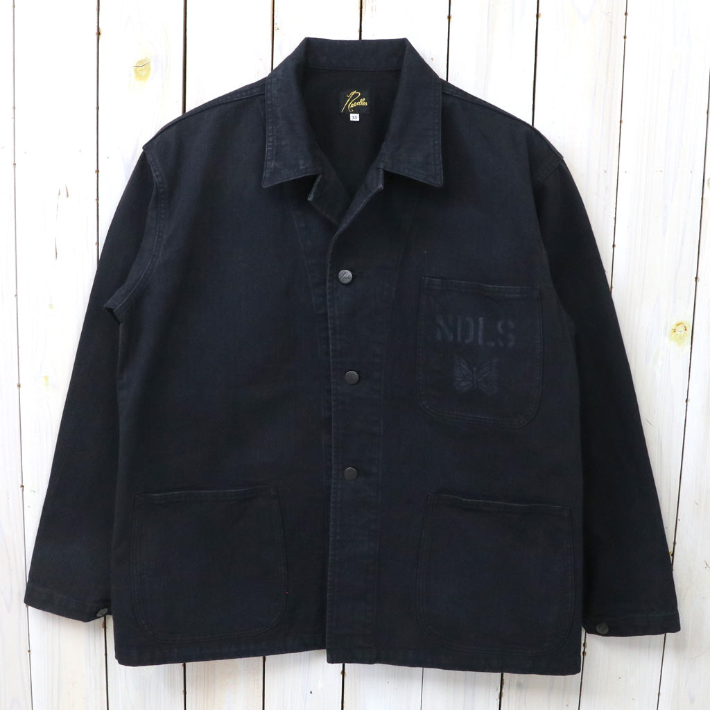 【SALE40%OFF】Needles : N-3 Jacket-Cotton Herringbone (Black)