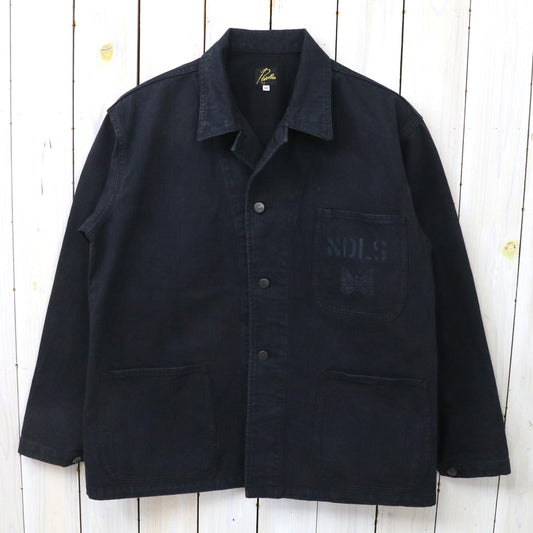 Needles : N-3 Jacket-Cotton Herringbone (Black)