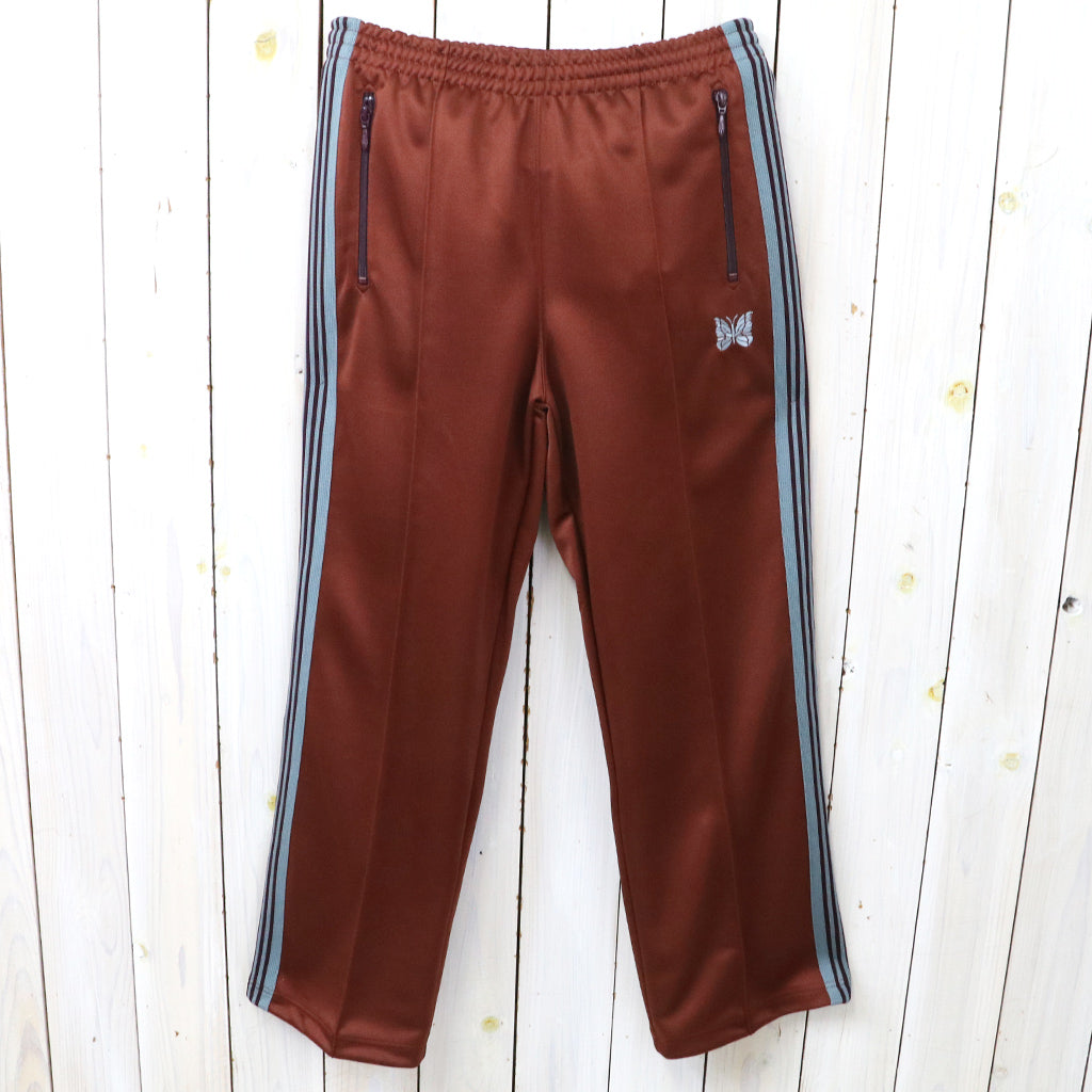 Needles : Track Pant-Poly Smooth (Rust)