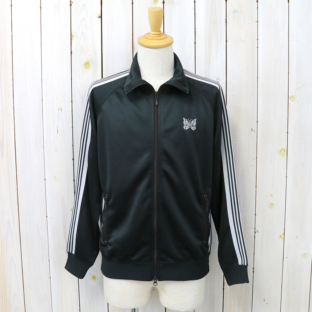 Needles : Track Jacket-Poly Smooth (Charcoal)