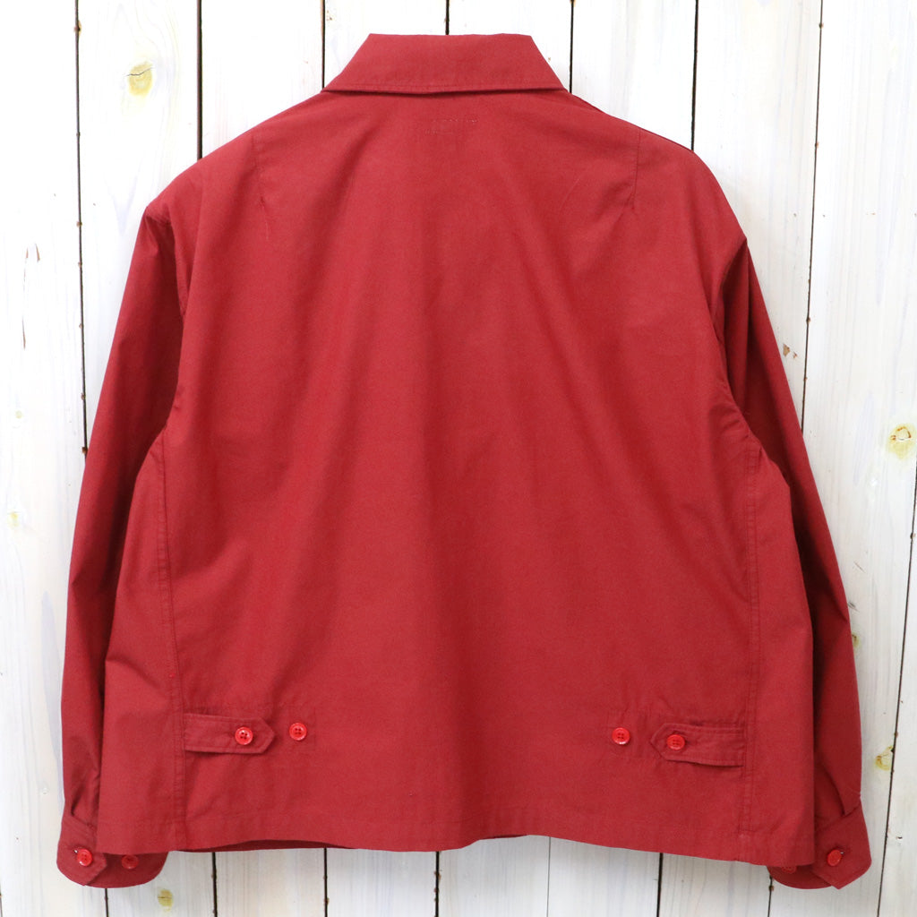 ENGINEERED GARMENTS : Claigton Jacket-Lt.Weight Nyco Poplin (Red)