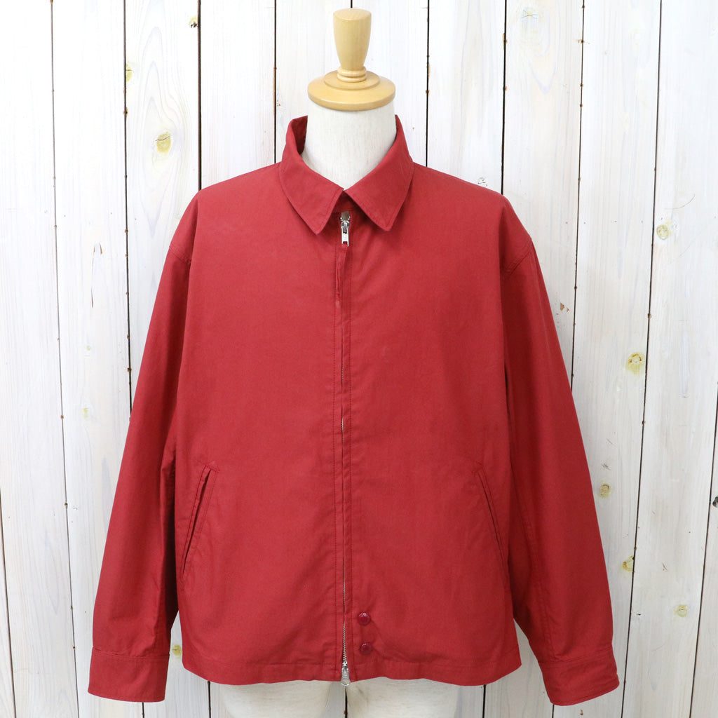 ENGINEERED GARMENTS : Claigton Jacket-Lt.Weight Nyco Poplin (Red)