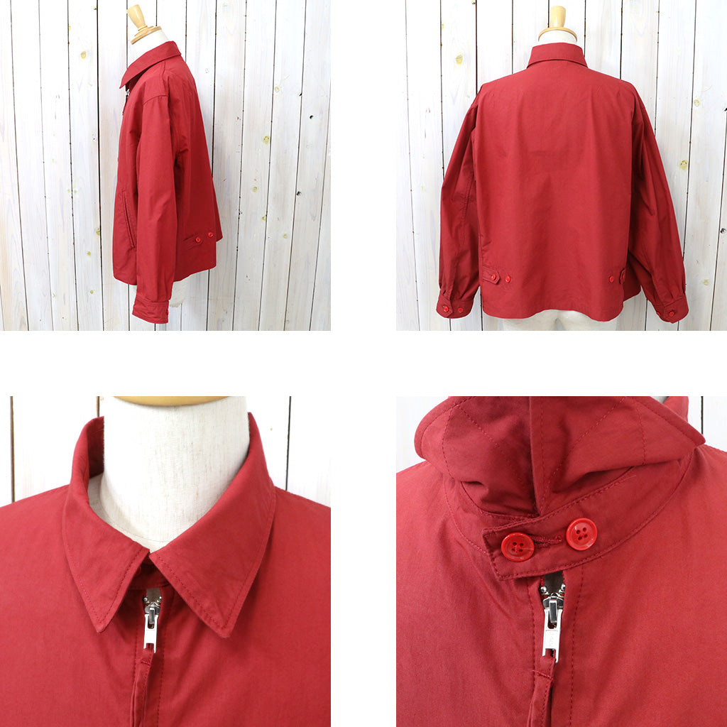 ENGINEERED GARMENTS : Claigton Jacket-Lt.Weight Nyco Poplin (Red)
