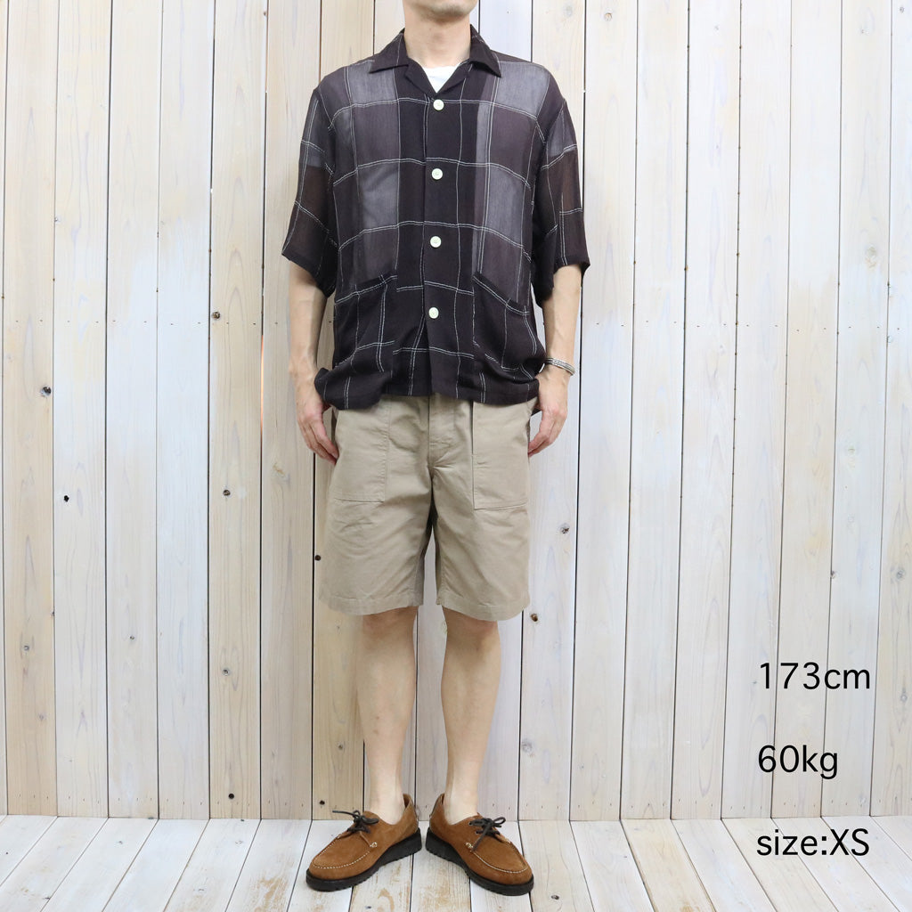 ENGINEERED GARMENTS : Fatigue Short-Cotton Ripstop (Khaki)