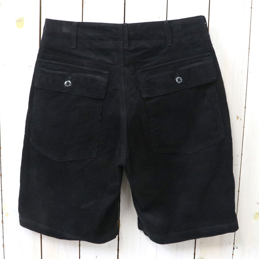 ENGINEERED GARMENTS : Fatigue Short-14W Corduroy (Black)