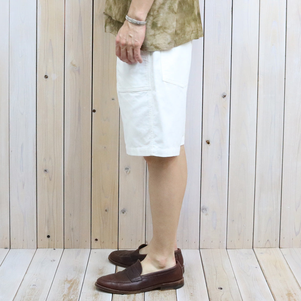 【SALE40%OFF】ENGINEERED GARMENTS : Fatigue Short-14W Corduroy (White)
