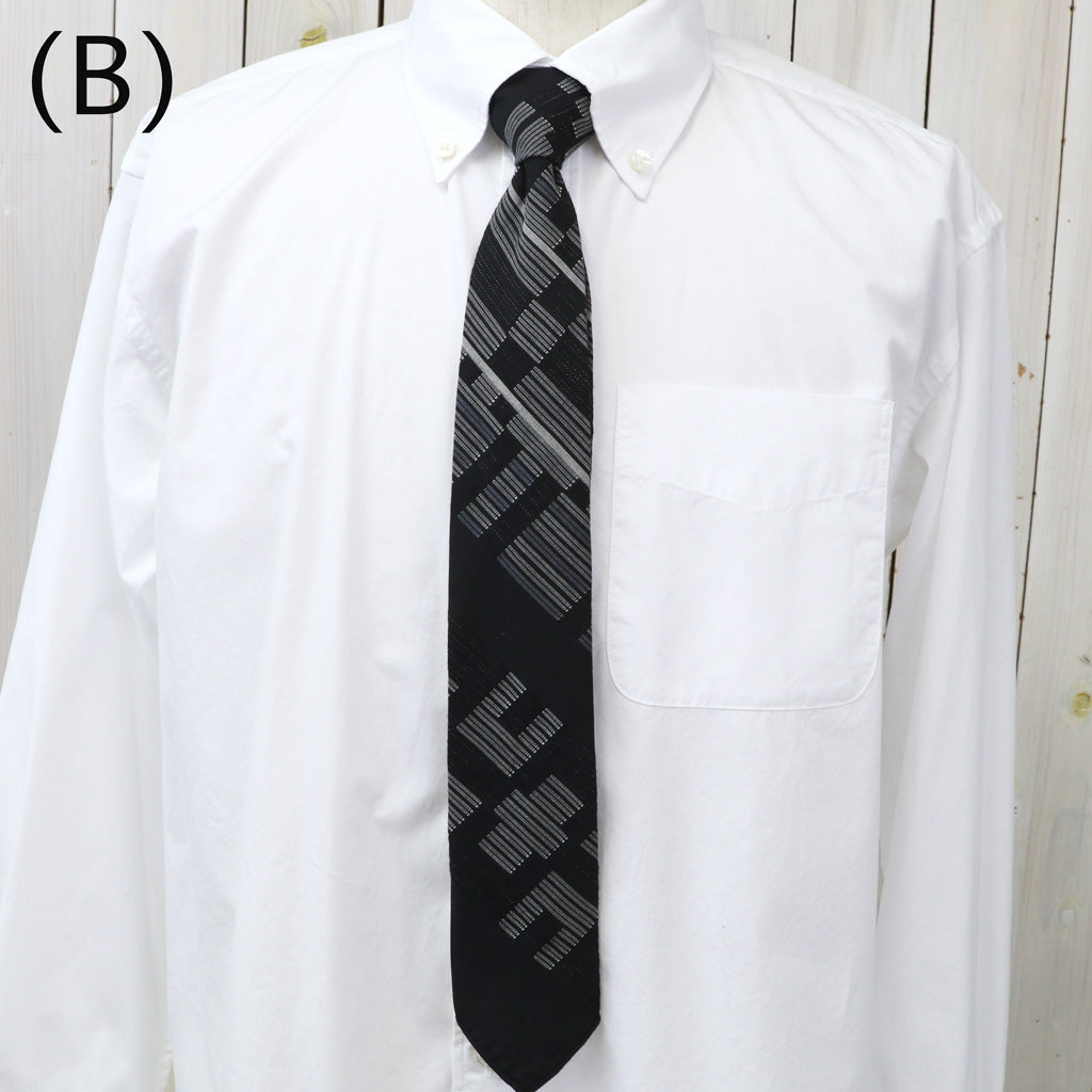 ENGINEERED GARMENTS : Narrow Tie-Multi Pattern Stripe Jacquard