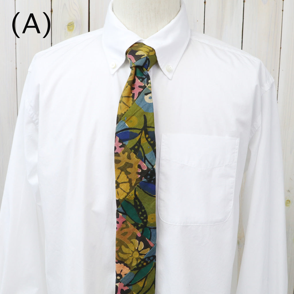 ENGINEERED GARMENTS : Narrow Tie-Cotton Multi Pattern Patchwork