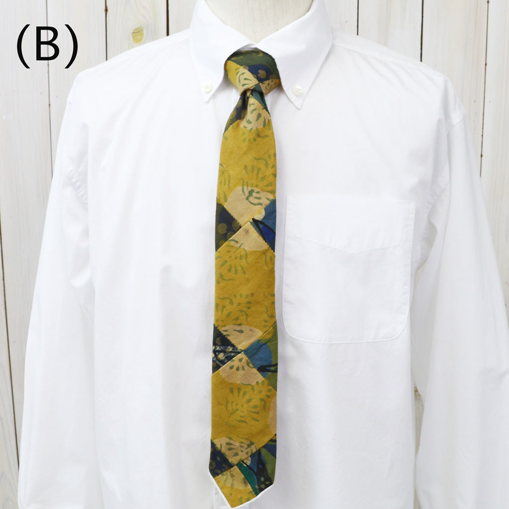 ENGINEERED GARMENTS : Narrow Tie-Cotton Multi Pattern Patchwork