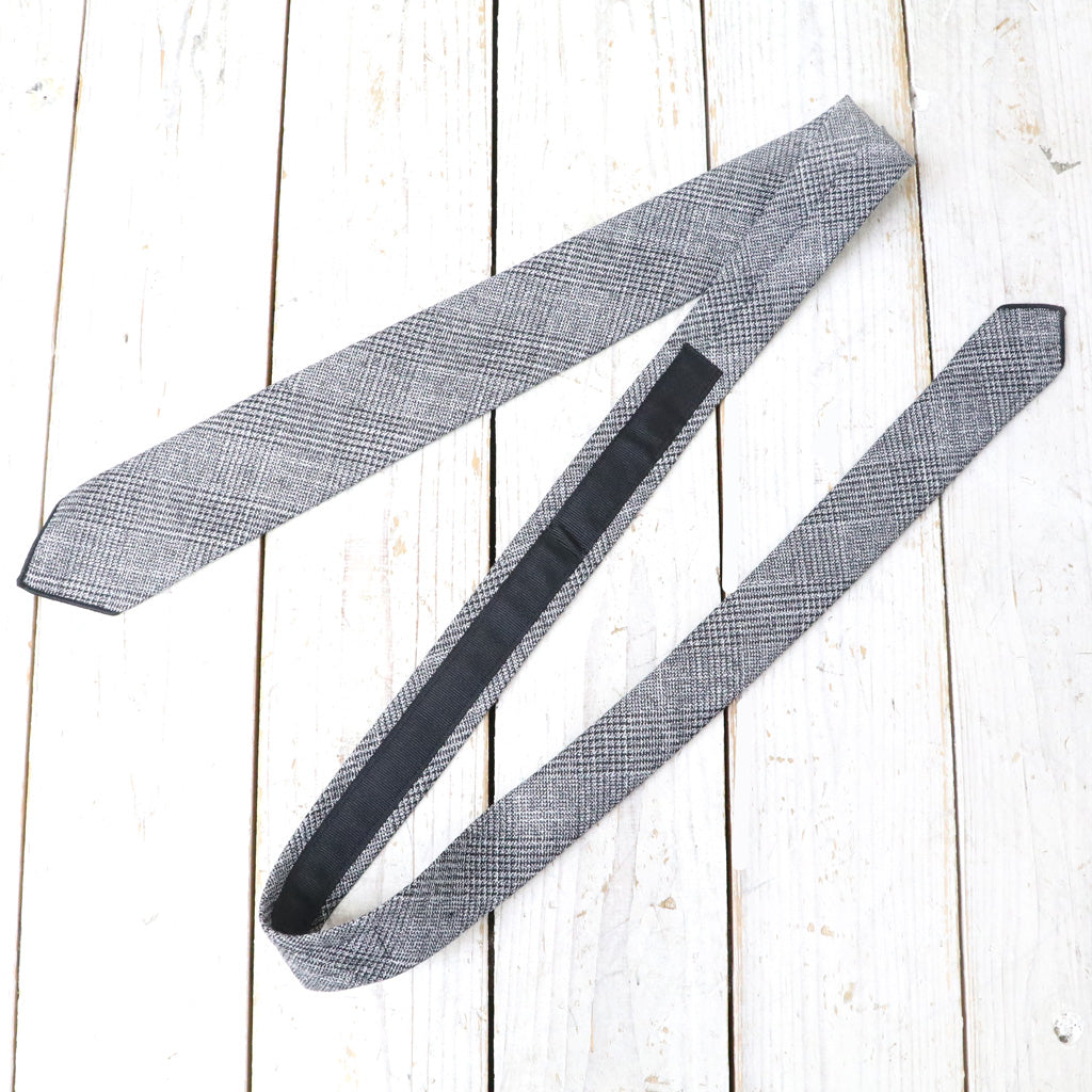 ENGINEERED GARMENTS : Narrow Tie-Polyester Lurex Glen Plaid