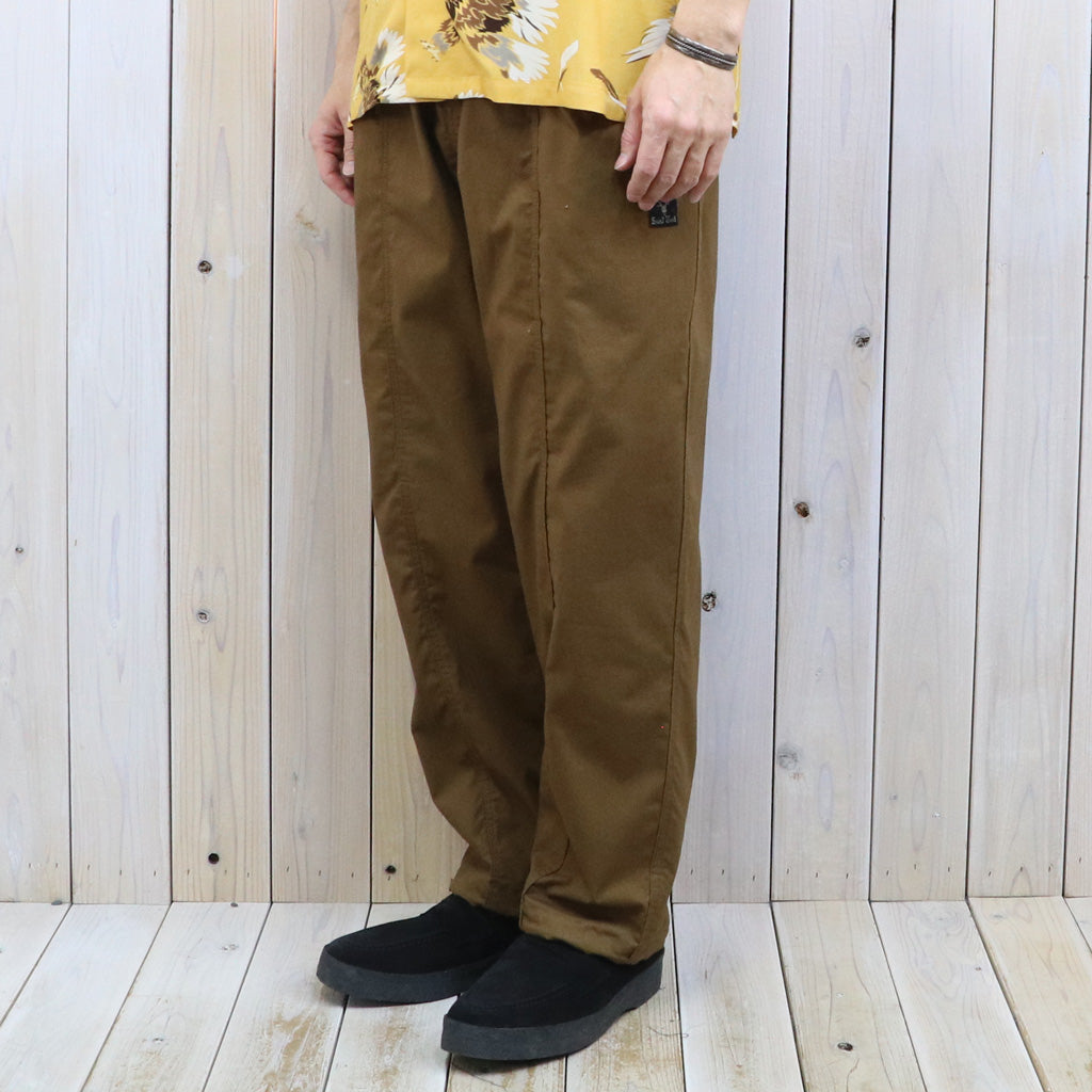 SOUTH2 WEST8 : Belted C.S.Pant-Cotton Ripstop (Brown)