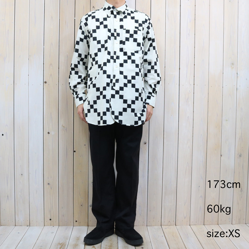 ENGINEERED GARMENTS : 19 Century BD Shirt-Cotton Checker Print