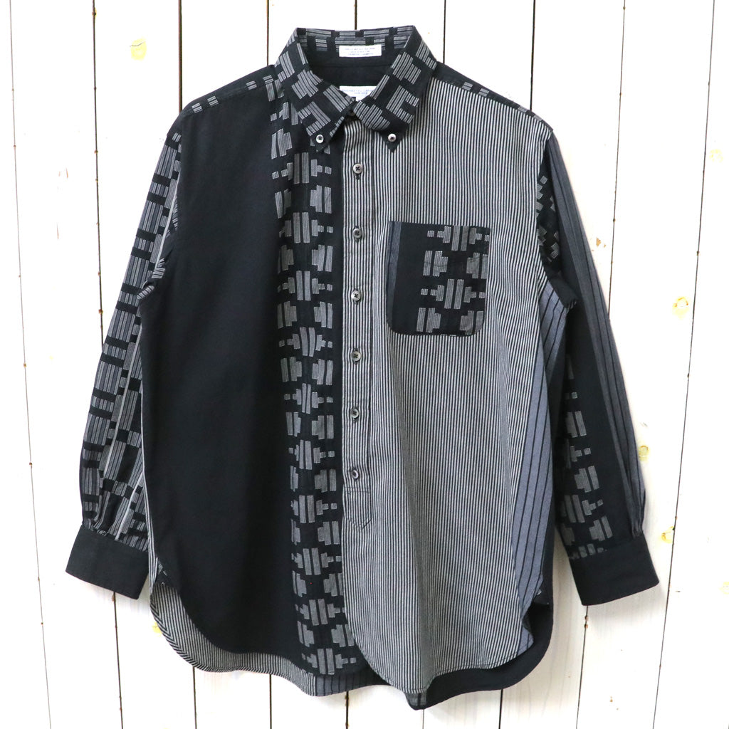 ENGINEERED GARMENTS : 19 Century BD Shirt-Multi Pattern Stripe Jacquard