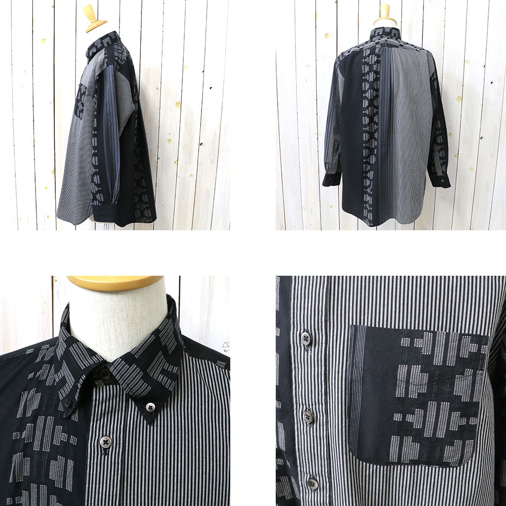 ENGINEERED GARMENTS : 19 Century BD Shirt-Multi Pattern Stripe Jacquard