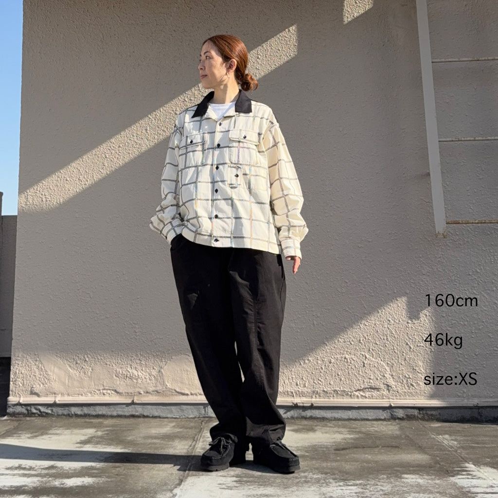 【SALE40%OFF】ENGINEERED GARMENTS : Bowling Shirt-CP Square Embroidery