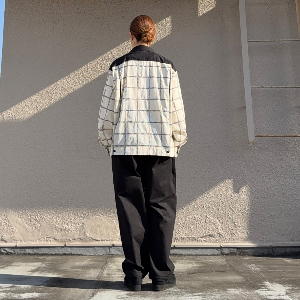 【SALE40%OFF】ENGINEERED GARMENTS : Bowling Shirt-CP Square Embroidery