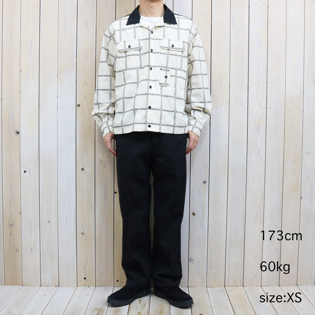 【SALE40%OFF】ENGINEERED GARMENTS : Bowling Shirt-CP Square Embroidery