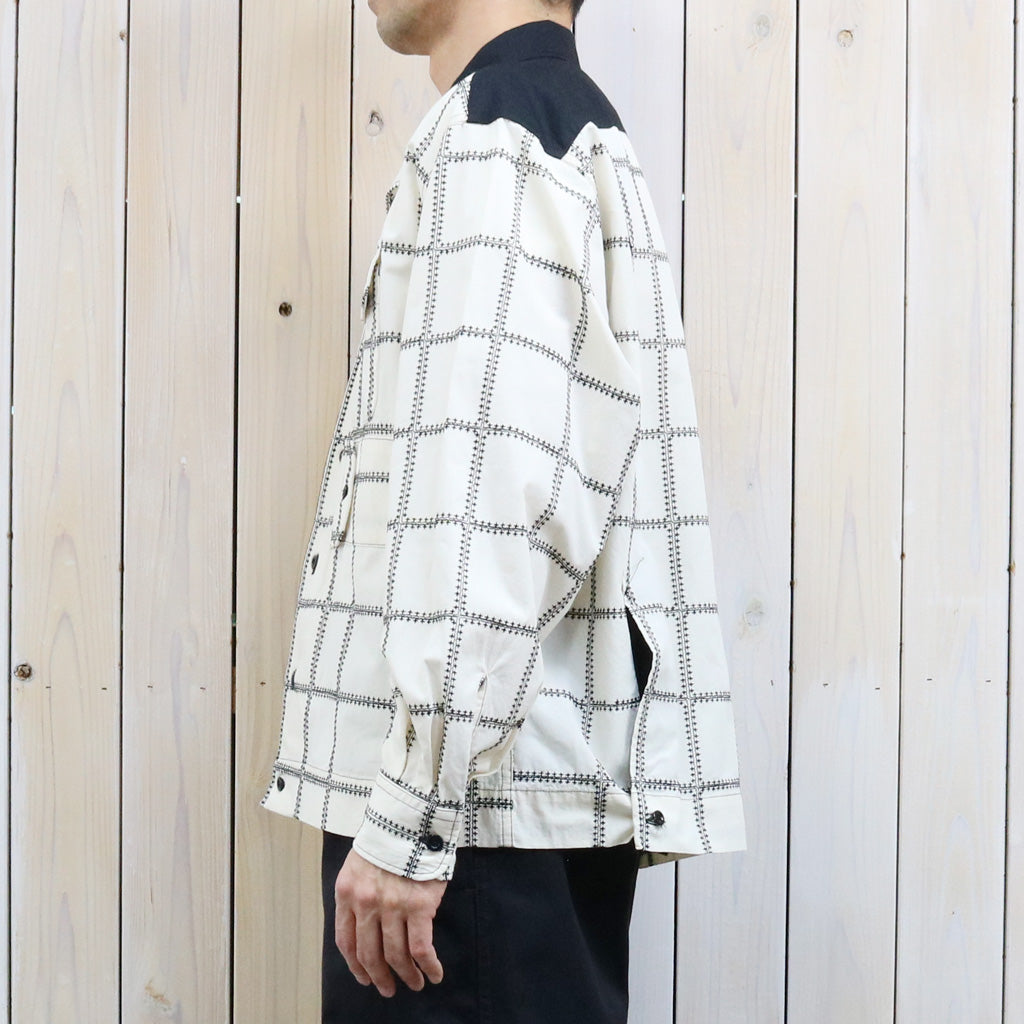 【SALE40%OFF】ENGINEERED GARMENTS : Bowling Shirt-CP Square Embroidery