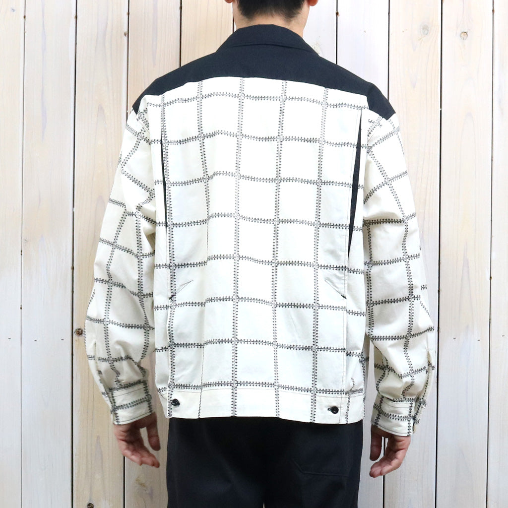 【SALE40%OFF】ENGINEERED GARMENTS : Bowling Shirt-CP Square Embroidery