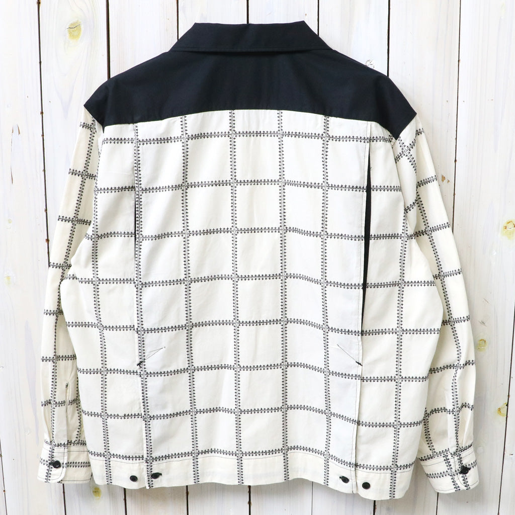 ENGINEERED GARMENTS : Bowling Shirt-CP Square Embroidery