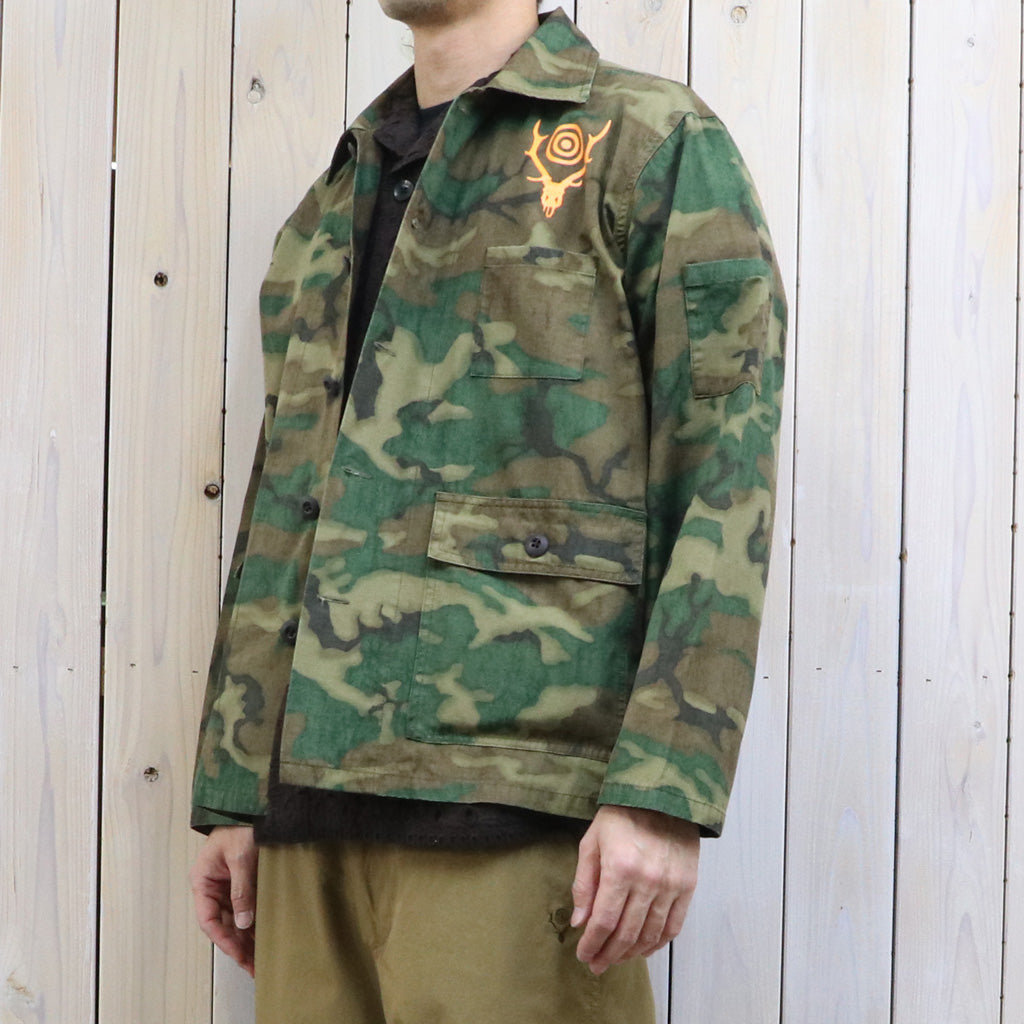 SOUTH2 WEST8 : Ranger Shirt-Cotton Ripstop/Camo (Olive) – Reggieshop
