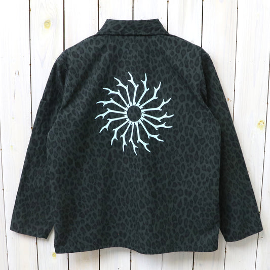 SOUTH2 WEST8 : Ranger Shirt-C/N Poplin/Leopard (Charcoal)