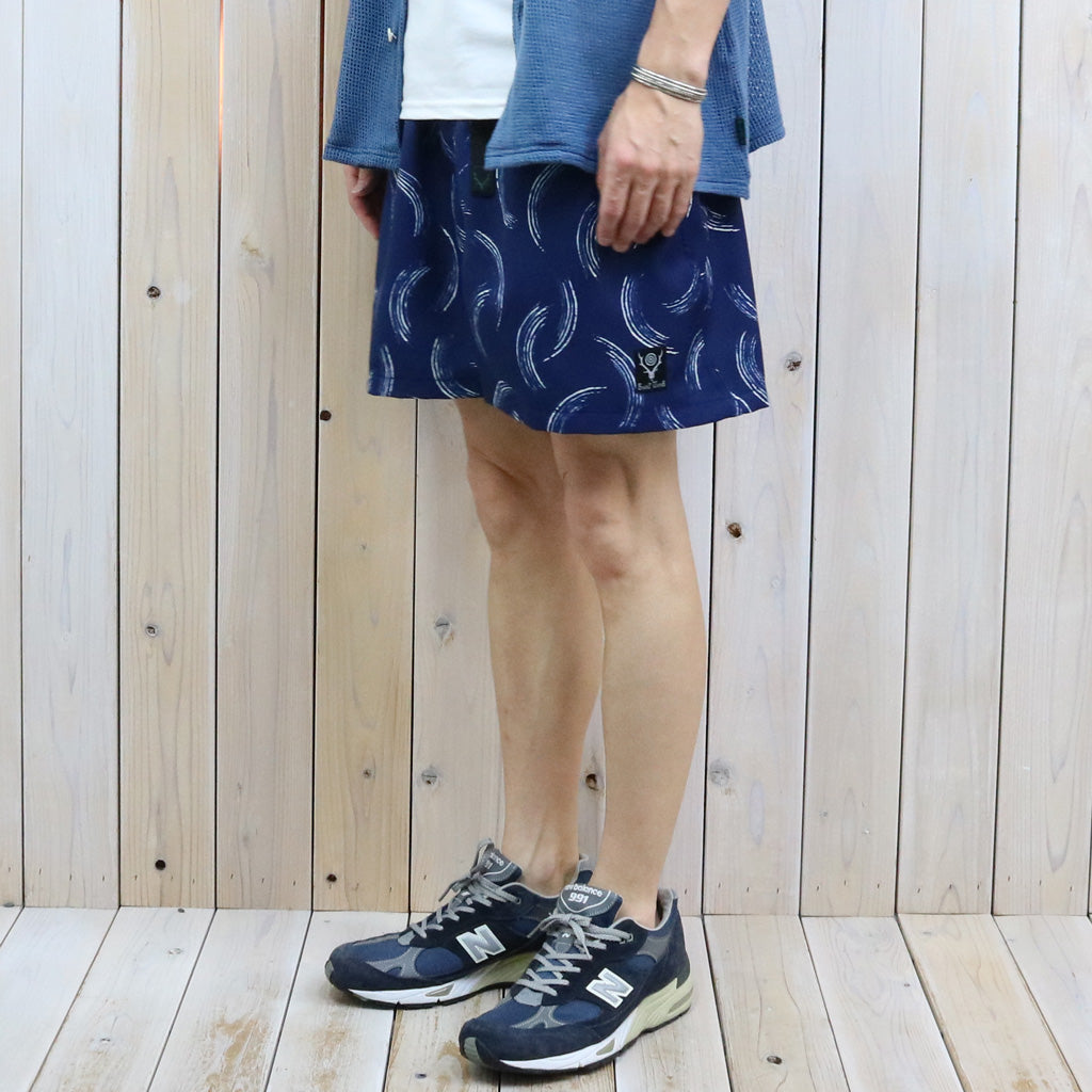 【SALE30%OFF】SOUTH2 WEST8 : Belted Short-Poly Twill/Printed (Navy)