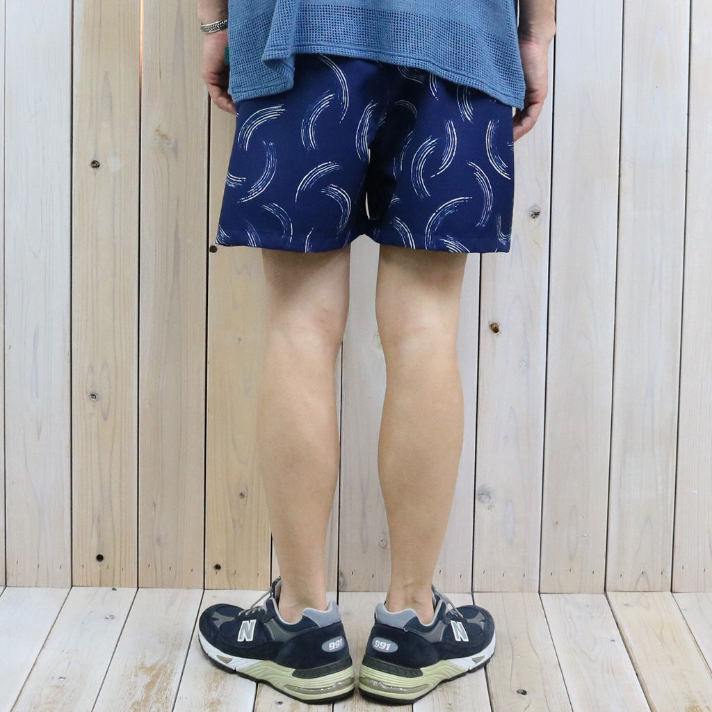 【SALE30%OFF】SOUTH2 WEST8 : Belted Short-Poly Twill/Printed (Navy)