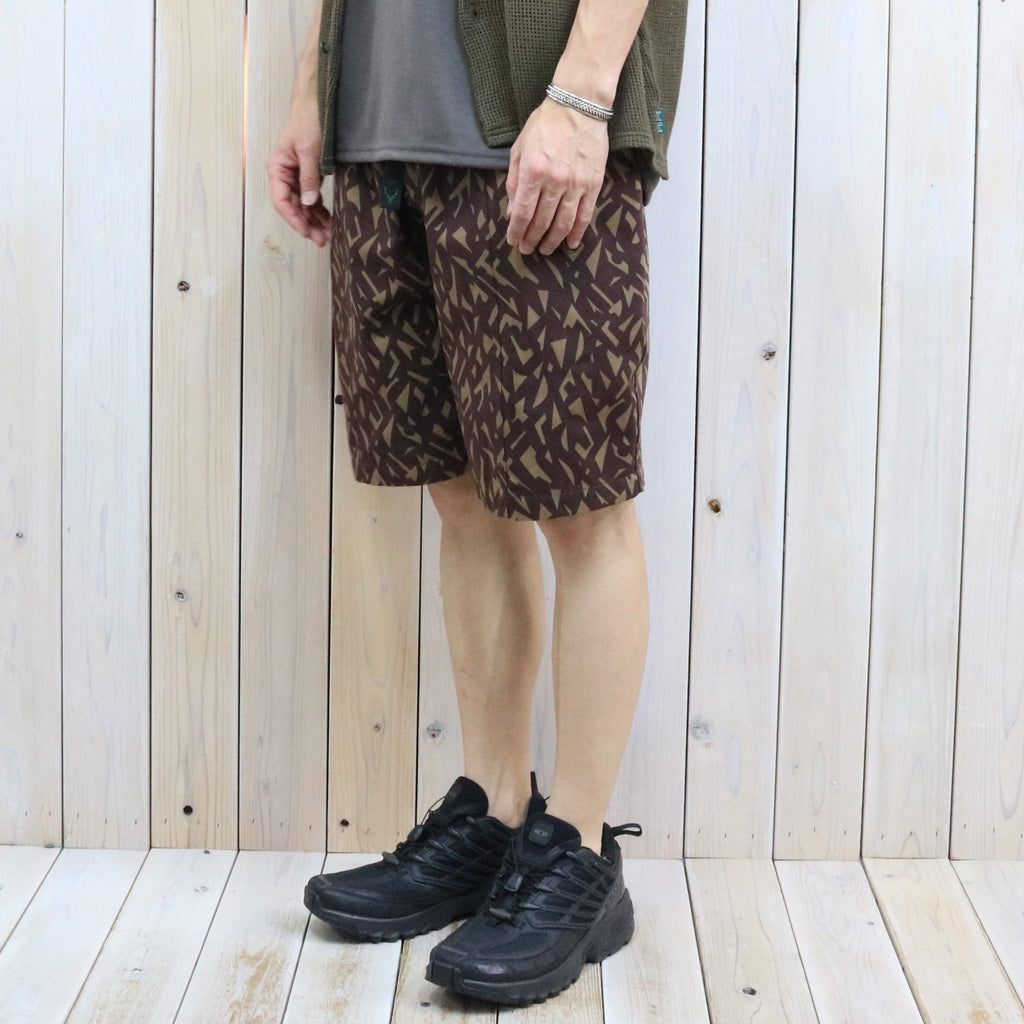 【SALE30%OFF】SOUTH2 WEST8 : Belted C.S. Short-Cotton Grosgrain/Printed (Brown)
