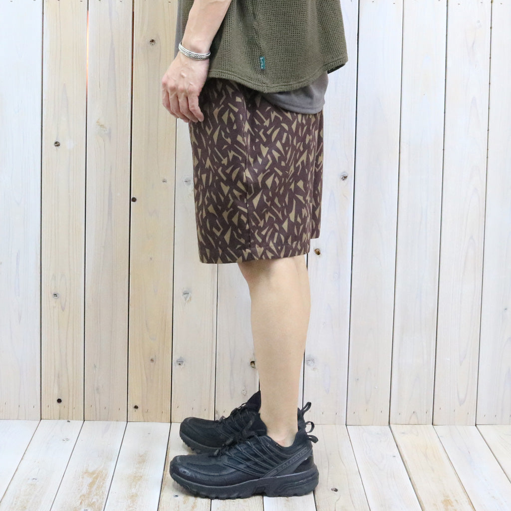 【SALE30%OFF】SOUTH2 WEST8 : Belted C.S. Short-Cotton Grosgrain/Printed (Brown)