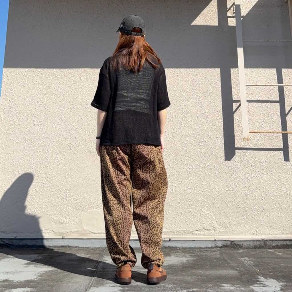 【SALE30%OFF】SOUTH2 WEST8 : String C.S Pant-Poly Jq./Leopard
