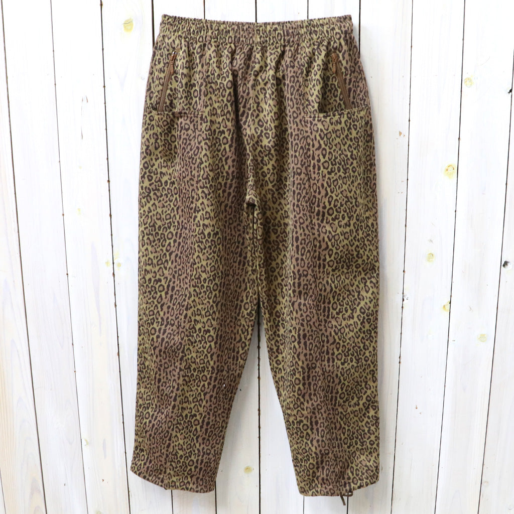 【SALE30%OFF】SOUTH2 WEST8 : String C.S Pant-Poly Jq./Leopard