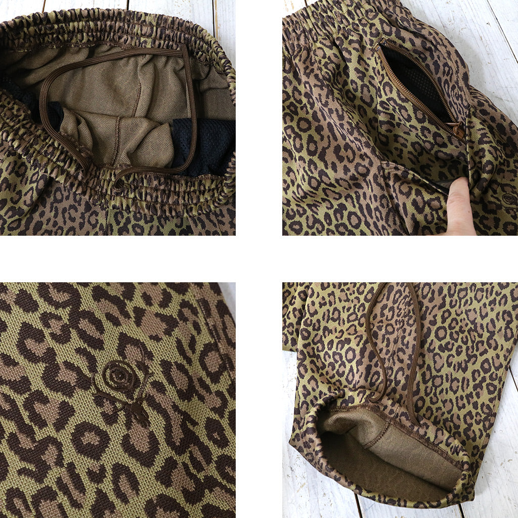 SOUTH2 WEST8 : String C.S Pant-Poly Jq./Leopard