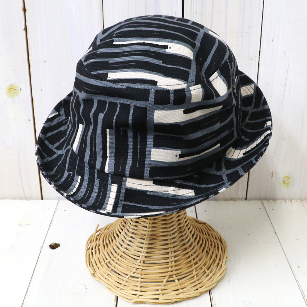 ENGINEERED GARMENTS : Porkpie Hat-CL Tile Print Canvas