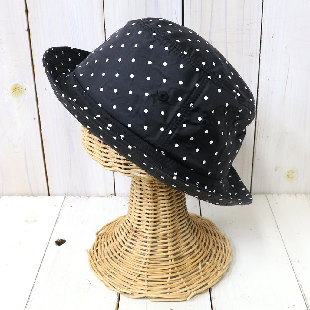 【SALE40%OFF】ENGINEERED GARMENTS : Porkpie Hat-Nylon Polka Dot Taffeta