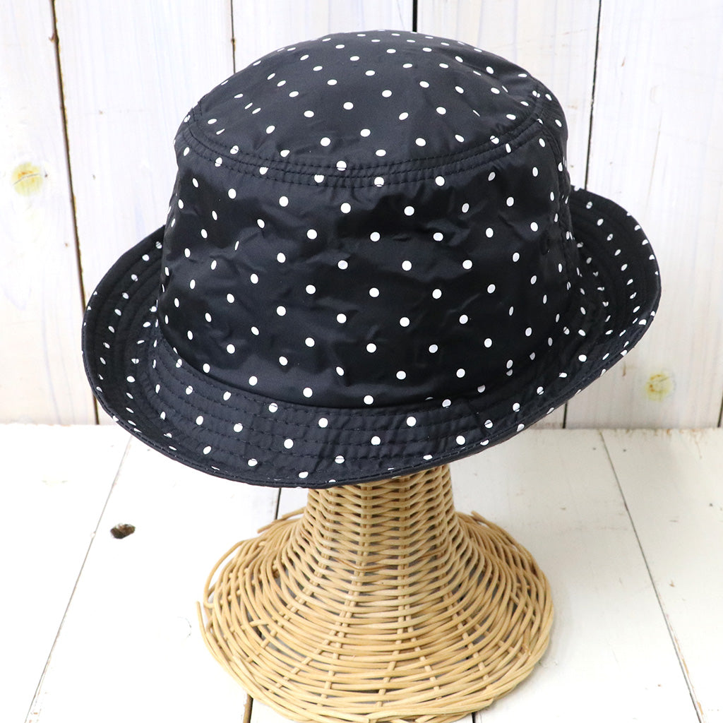 【SALE40%OFF】ENGINEERED GARMENTS : Porkpie Hat-Nylon Polka Dot Taffeta