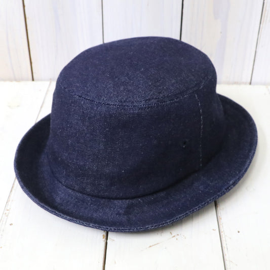 ENGINEERED GARMENTS : Porkpie Hat-Industrial 8oz Denim