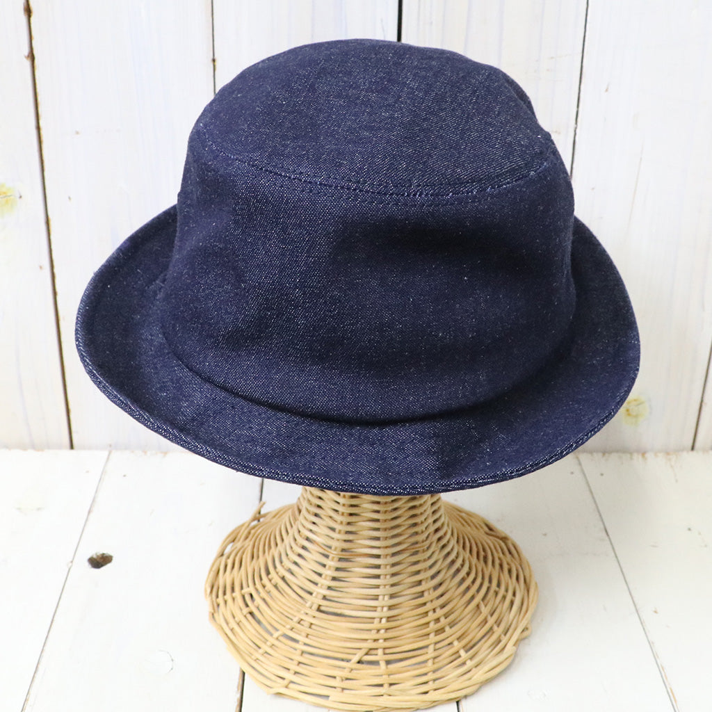 ENGINEERED GARMENTS : Porkpie Hat-Industrial 8oz Denim