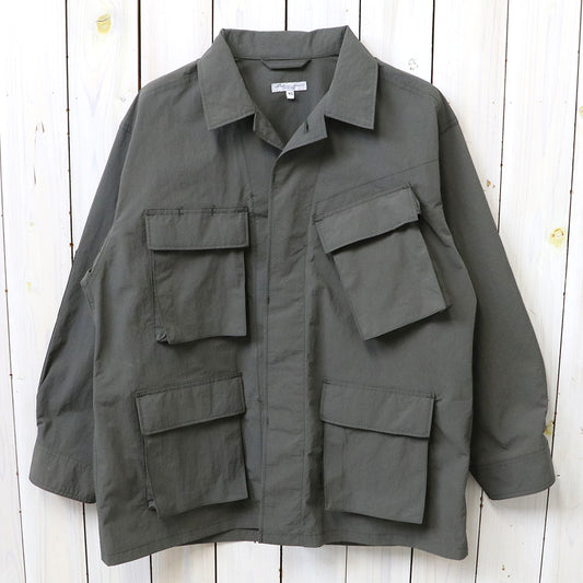 ENGINEERED GARMENTS : BDU Jacket-Polyester Taslan (Olive)